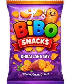 Snack vị khoai lang sấy