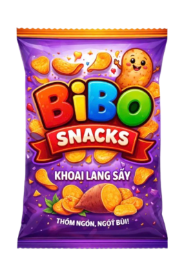 Snack vị khoai lang sấy